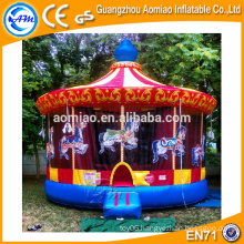 Sale vivid design jumper bouncer inflatable christmas carousel for kids